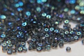 11/0 Charlotte Cut Beads Patina Transparent Grey Aurore Boreale 10/20/50/250/500 Grams PREMIUM MATERIALS