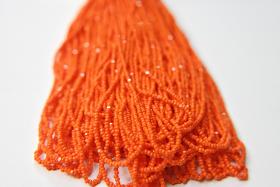 11/0 Charlotte Cut Beads 2 MM Orange Opaque 10/20/50/250/500 Grams PREMIUM seed beads