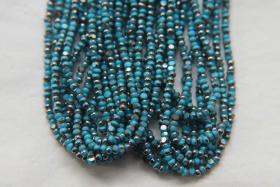 11/0 Charlotte true Cut Beads Patina Premium Turquoise Blue Opaque Gunmetal 10/20/50/250/500 Grams PREMIUM SEED Beads