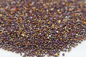 11/0 Charlotte Cut Beads Patina Opaque Amethyst Dark Bronze Gold 10/20/50/250/500 Grams PREMIUM MATERIALS
