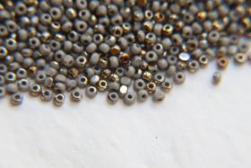 11/0 Charlotte Cut Beads Patina Opaque Grey Bronze Gold 10/20/50/250/500 Grams PREMIUM MATERIALS