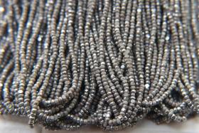 11/0 Charlotte true Cut Beads Patina Opaque Grey Silver 10/20/50/250/500 Grams PREMIUM SEED BEADS