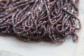 11/0 Charlotte true Cut Beads Patina Opaque Light Purple Silver 10/20/50/250/500 Grams vintage findings, embroidery materials, craft supply