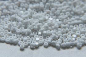 8/0 Charlotte Cut Beads Matt Chalk White 10/20/50/250/500 Grams frosted glass beads, jewelry supply, vintage findings, craft supply