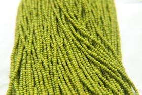 11/0 Czech Seed Bead Opaque Olivine 1/5/25/50/100 Full hanks Preciosa Ornella loose beads, mix beads, embroidery materials, craft supplies