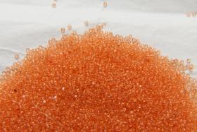 11/0 Charlotte Cut Beads Light Peach Transparent (Dyed) 10/20/50/250/500 Premium Seed beads, jewelry making