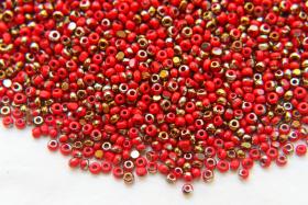 11/0 Charlotte Cut Beads Patina Opaque Light Red Bronze Gold 10/20/50/250/500 Grams PREMIUM MATERIALS