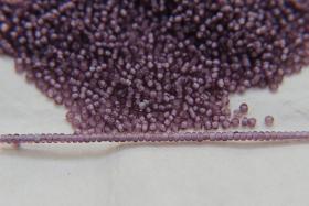11/0 True cuts Charlotte Beads Light Amethyst White Lined 10/20/50/250/500 Grams PREMIUM SEED BEADS, Native Supply