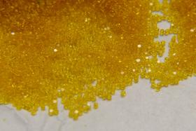 13/0 Charlotte Cut Beads TRANSPARENT YELLOW 5/10/20/50/250/500 Grams jewelry making, embroidery materials, native supply