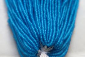 11/0 Czech Seed Bead MATT Dark Aqua 1/5/25 Full hanks Preciosa Ornella loose beads, mix beads, embroidery materials, craft supplies