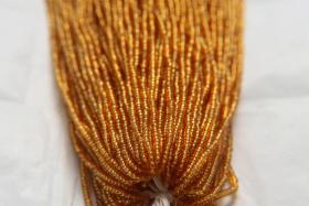 11/0 Czech Seed Bead Transparent Topaz 1/5/25/50/100 Full hanks Preciosa Ornella loose beads, mix beads, embroidery materials, craft supply