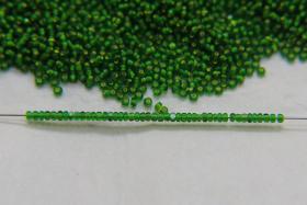 11/0 True cuts Charlotte Beads Medium Green Neon Yellow Lined 10/20/50/250/500 Grams PREMIUM SEED BEADS, Native Supply