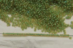 11/0 True cuts Charlotte Beads Honey Mint Lined 10/20/50/250/500 Grams PREMIUM SEED BEADS, Native Supply