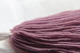 11/0 Czech Seed Bead MATT Light Amethyst 1/5/25 Full hanks Preciosa Ornella loose beads, mix beads, embroidery materials, craft supplies