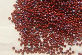 11/0 Charlotte Cut Beads Patina Burnt Rust Opaque Aurore Boreale 10/20/50/250/500 Grams PREMIUM MATERIALS