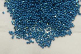 11/0 Charlotte Cut Beads Patina Opaque Teal Blue Aurore Boreale 10/20/50/250/500 Grams PREMIUM MATERIALS