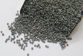 13/0 Charlotte Cut Beads Ionized Grey Opaque 5/10/20/50/250/500 Grams PREMIUM MATERIALS Native Beads Supplies