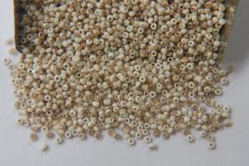 13/0 Charlotte Cut Beads Opaque Chalk White Golden Honey 10/20/50/250/500 Grams PREMIUM MATERIALS
