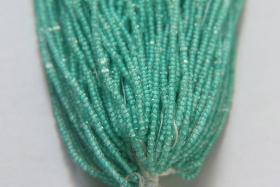 13/0 Hanks Charlotte True Cut Beads Crystal Mint Lining 1/5/25/50/100 Hanks 1.6mm jewellery rare glass beads, jewelry supply, native supply