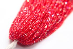11/0 Charlotte Cut Beads Patina Light Siam Aurore Boreale 10/20/50/250/500 Grams PREMIUM MATERIALS