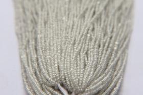 11/0 Hanks Charlotte Cut Beads Crystal White Lined 1/5/25/50/100 Hanks 2.0mm glass beads, jewelry supply, findings, Native supply