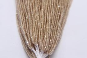 13/0 Hanks Charlotte Cut Beads Crystal Golden Honey 1/5/25/50/100 Hanks 1.6mm glass beads, jewelry supply, craft supply