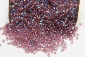 13/0 Charlotte Cut Beads Patina Light Amethyst Aurore Boreale 5/10/20/50/250/500 Grams PREMIUM MATERIALS