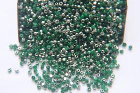 11/0 Charlotte True Cut Beads Patina Opal Green Silver 10/20/50/250/500 Grams PREMIUM SEED Beads
