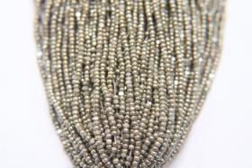 11/0 Hanks Charlotte Cut Beads Patina Opaque Ionized Pearl 1/5/25/50/100 Hanks PREMIUM SEED BEADS, Native Supplies