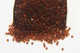 11/0 True cuts Charlotte Beads Light Orange Jet Lined 10/20/50/250/500 Grams PREMIUM SEED BEADS, Native Supply