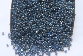 11/0 Charlotte True Cut Beads Ionized Premium Medium Sapphire Opal 10/20/50/250/500 Grams PREMIUM SEED Beads