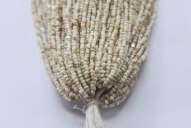 11/0 Hanks Charlotte true Cut Beads Patina Chalk White Golden Honey 1/5/25/50/100 Hanks PREMIUM SEED Beads, NATIVE supplies