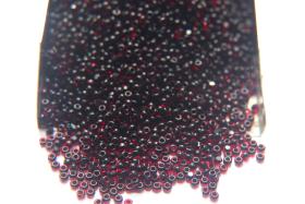 11/0 True cuts Charlotte Beads Dark Red Jet Lined 10/20/50/250/500 Grams PREMIUM SEED BEADS, Native Supply