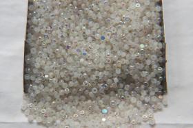 11/0 Charlotte Cut Beads Patina White Opal Aurore Boreale 10/20/50/250/500 Grams PREMIUM MATERIALS