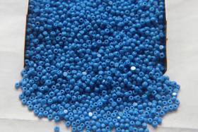 11/0 Charlotte Cut Beads 63080 Opaque Deep Turquoise Blue 10/20/50/250/500 Grams PREMIUM SEED Beads, Native vintage supplies
