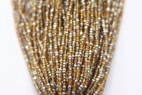 11/0 Charlotte true Cut Beads Patina Honey transparent Silver 10/20/50/250/500 Grams