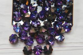 8mm SWAROVSKI 5110 - Daisy vintage Swarovski crystal bead in Vitrail Medium 2/4/24 Pieces PREMIUM MATERIALS