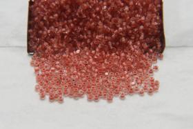 11/0 True cuts Charlotte Beads Crystal Vintage Rose Lined 10/20/50/250/500 Grams PREMIUM SEED BEADS, Native Supply