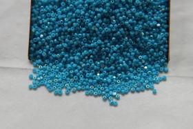 13/0 Charlotte Cut Beads Patina Turquoise Opaque Aurore Boreale 5/10/20/50/250/500 Grams craft supplies, jewelry making, embroidery material