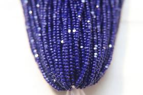 11/0 Hanks Charlotte Cut Beads 33070 Deep Blue Opaque 1/5/25/50/100 Hanks 2.0mm indian beads, glass beads, jewelry supply, findings, craft