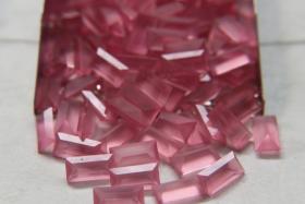 Vintage Swarovski 4501 Matt Light Rose Baguette Fancy Stone 10mm x 5mm 6/12/36/144 Pieces gemstones, jewlery making, color zirconium