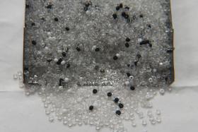 13/0 Charlotte Cut Beads Crystal Pebble Mixes 5/10/20/50/250/500 craft supplies, jewelry making, embroidery materials, vintage