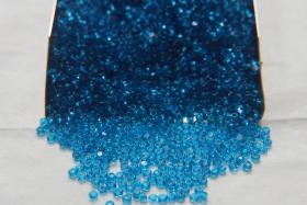 11/0 Charlotte true Cut Beads 60150 Dark Aqua Transparent 10/20/50/250/500 grams PREMIUM SEED Beads, vintage supplies