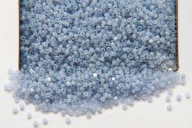 13/0 Charlotte Cut Beads Light Sapphire Opal 5/10/20/50/250/500 Grams PREMIUM SEED BEADS, Native Supply