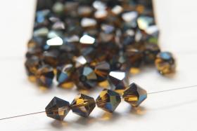 8 MM Mink Vintage Swarovski Bicone Beads 6/24/72/144 Pieces Haute couture embellishments, premium beads, vintage
