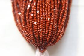 11/0 Hanks Charlotte Cut Beads Opaque Medium Brown 1/5/25/50/100 Hanks 2.0mm indian beads, glass beads, jewelry supply, findings, craft
