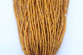 13/0 Hanks Charlotte Cut Beads Topaz White Lined 1/5/25/50/100 Hanks jewellery rare glass beads, jewelry supply, findings