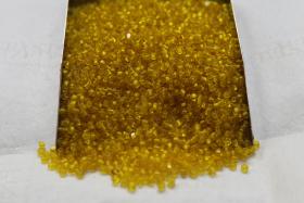 11/0 Charlotte true Cut Beads Transparent Yellow Loose Beads 10/20/50/250/500 Grams Native Beads Supplies