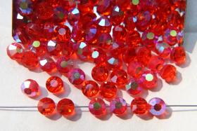 6mm Swarovski 5100 vintage round and slightly flattened crystal beads Sun Aurore Boreale 6/12/36/172/44/288 Pieces Vintage beads