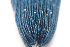 13/0 Charlotte Cut Beads Montana Transparent  1/5/25/50/100 Hanks craft supplies, jewelry making, embroidery materials, vintage beads, rare